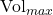  $Vol_{max}$