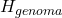 H_{genoma}