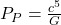 P_P = \frac{c^5}{G}