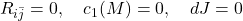  R_{i\bar{j}} = 0, \quad c_1(M) = 0, \quad dJ = 0 