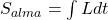 S_{alma}=\int L dt