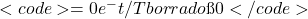 <code>&rho; = &rho;0 e^-t/Tborrado → 0</code>
