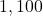 1,100