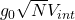 g_0 \sqrt{N} V_{int}