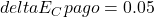 deltaE_Cpago = 0.05