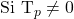   Si T_p \neq 0 