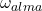 \omega_{alma}