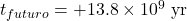 Rendered by QuickLaTeX.com t_{futuro}=+13.8\times10^9\text{ yr}