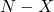N-X