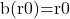 $b(r0)=r0$