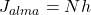J_{alma}=Nh