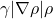 \gamma |\nabla\rho|\rho