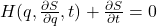 H(q, \frac{\partial S}{\partial q}, t) + \frac{\partial S}{\partial t} = 0