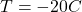 T=-20&deg;C