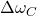 \Delta\omega_C