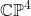 \mathbb{CP}^4