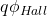 q \phi_{Hall}