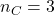 n_C=3
